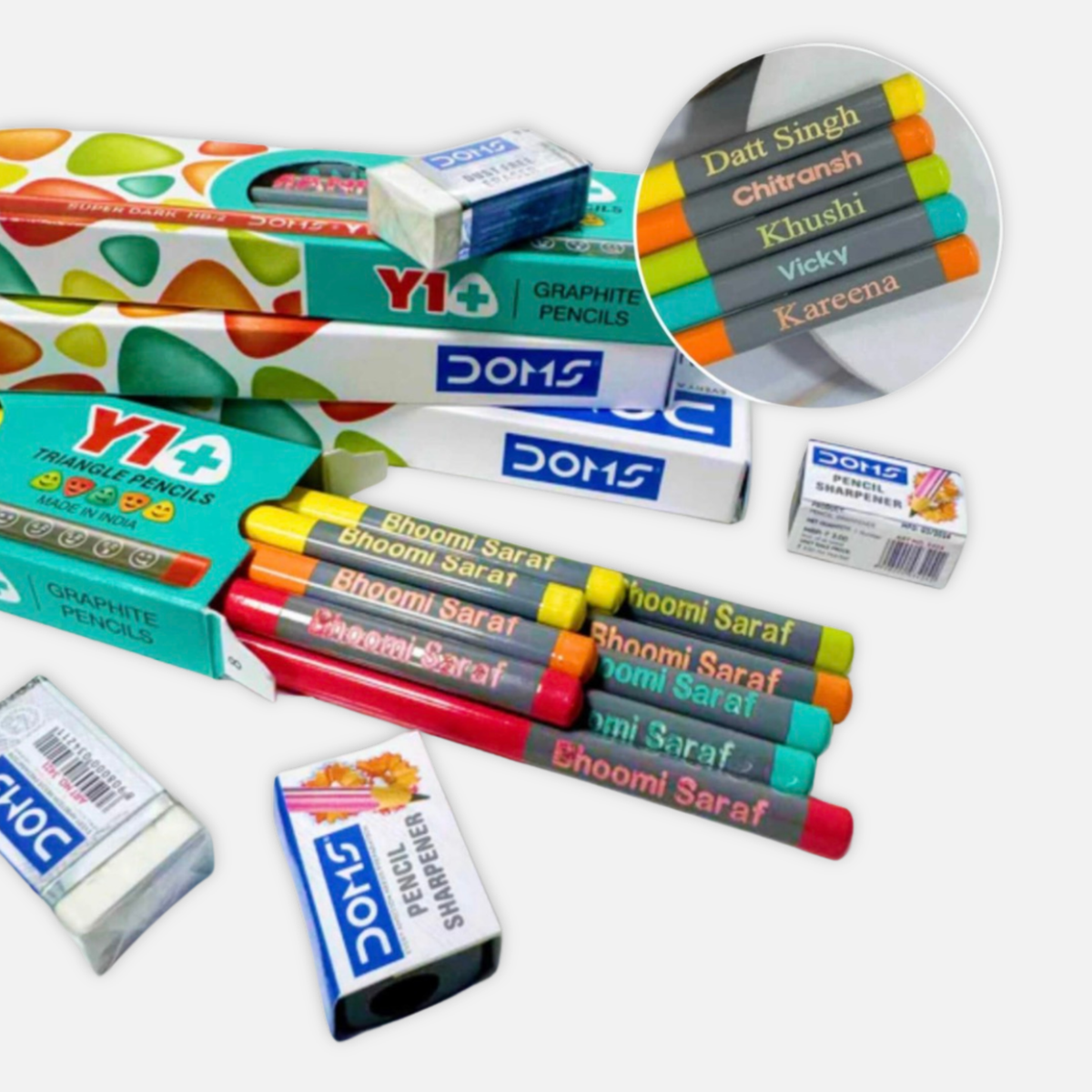 Personalized Name Pencils