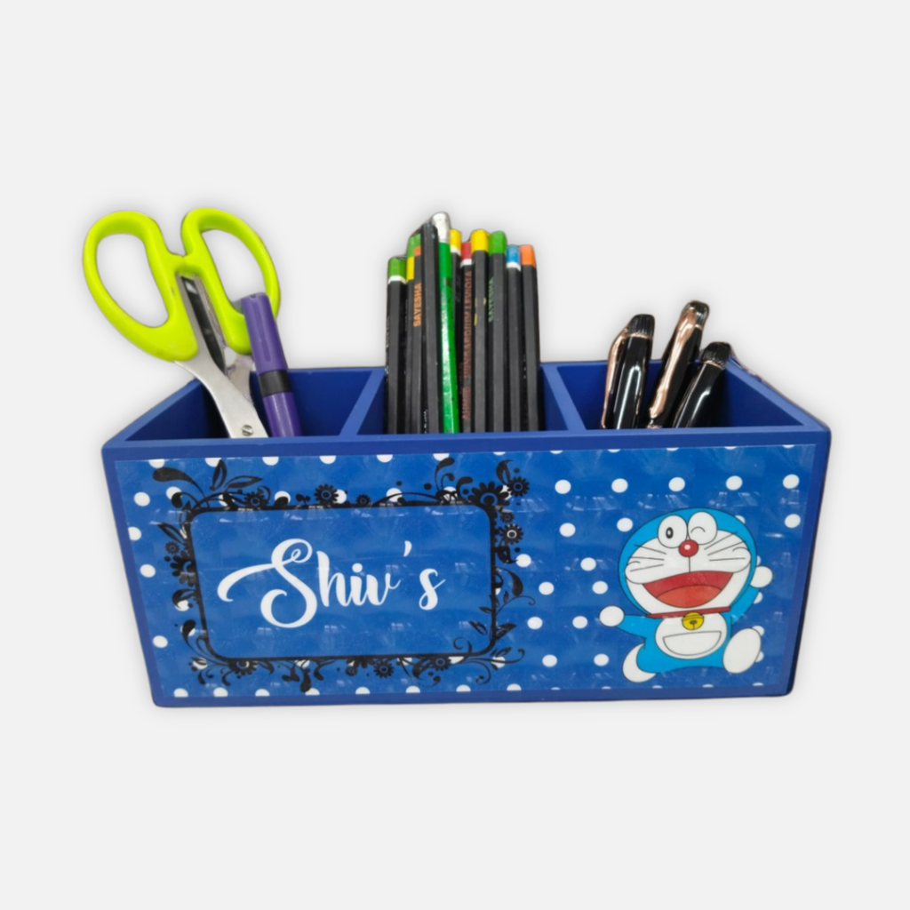Wooden Pen Stand