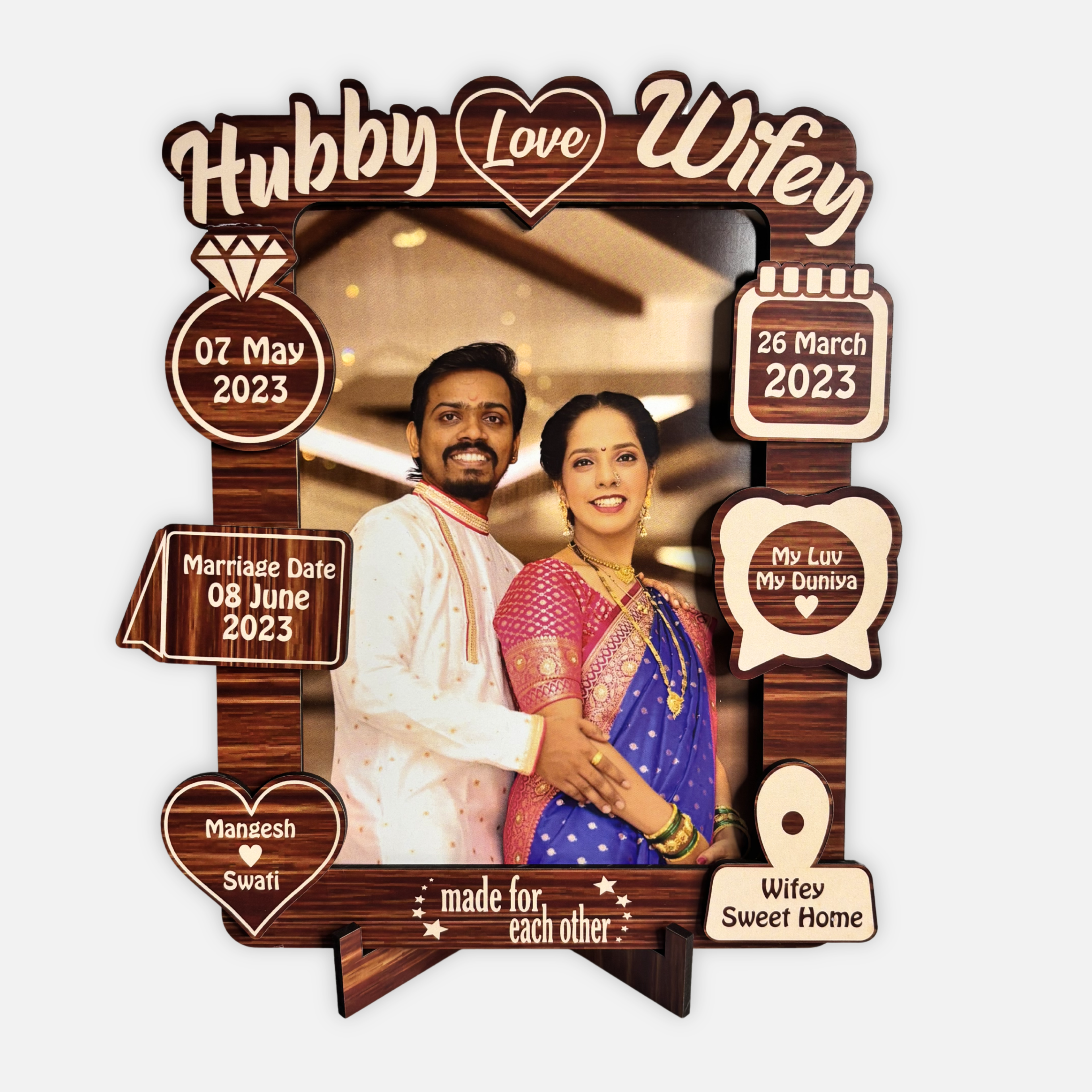 Couple Memory Frame