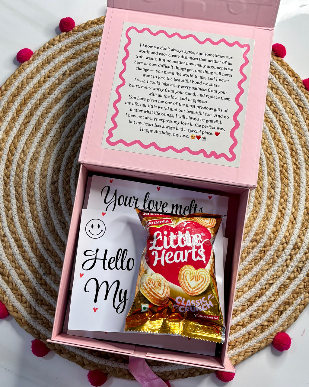 Chocolate Message Hamper