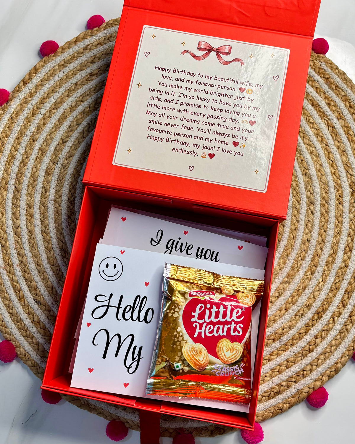 Chocolate Message Hamper