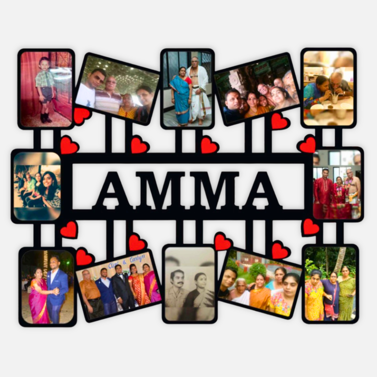 MDF Photo Collage Frame - 3