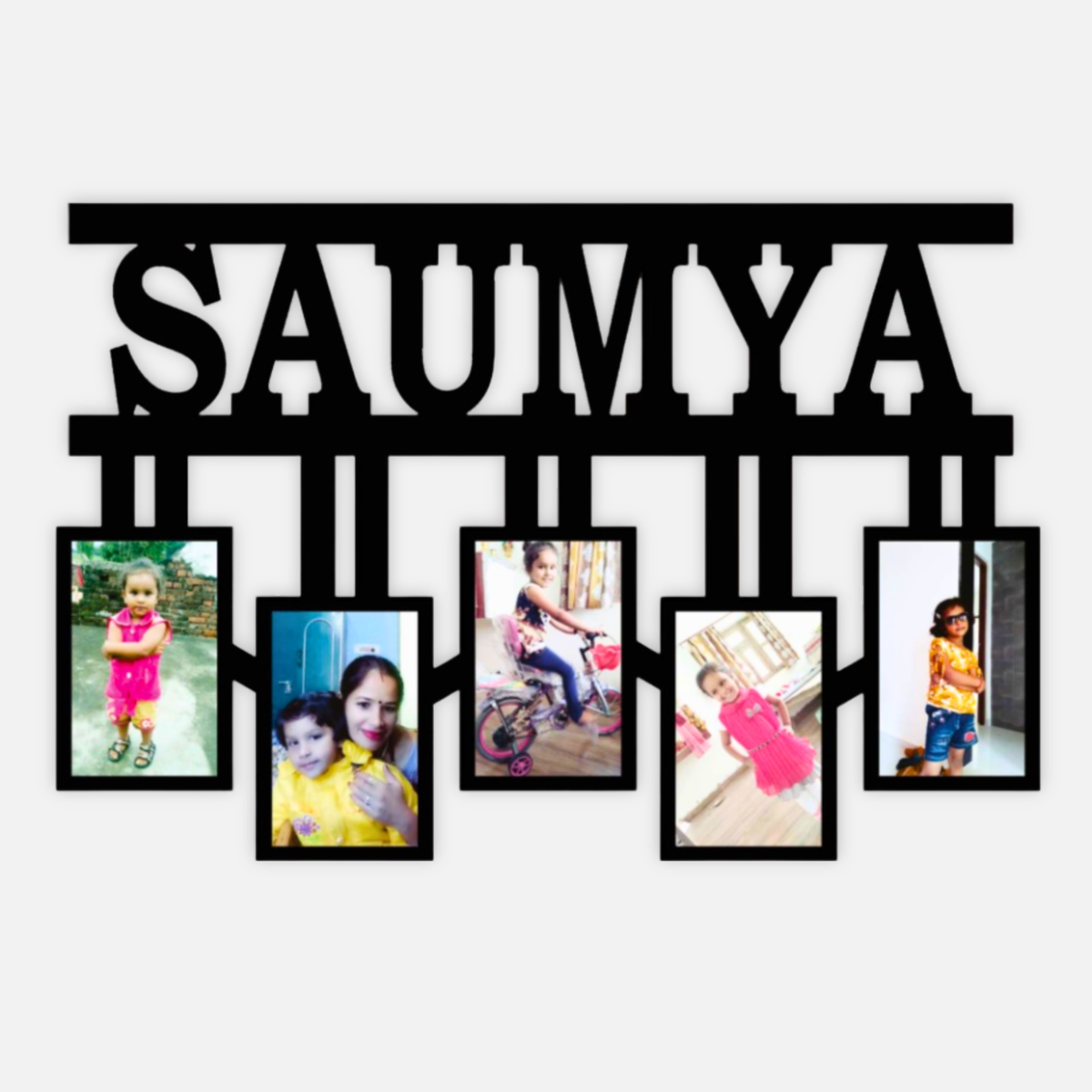 MDF Photo Collage Frame - 4