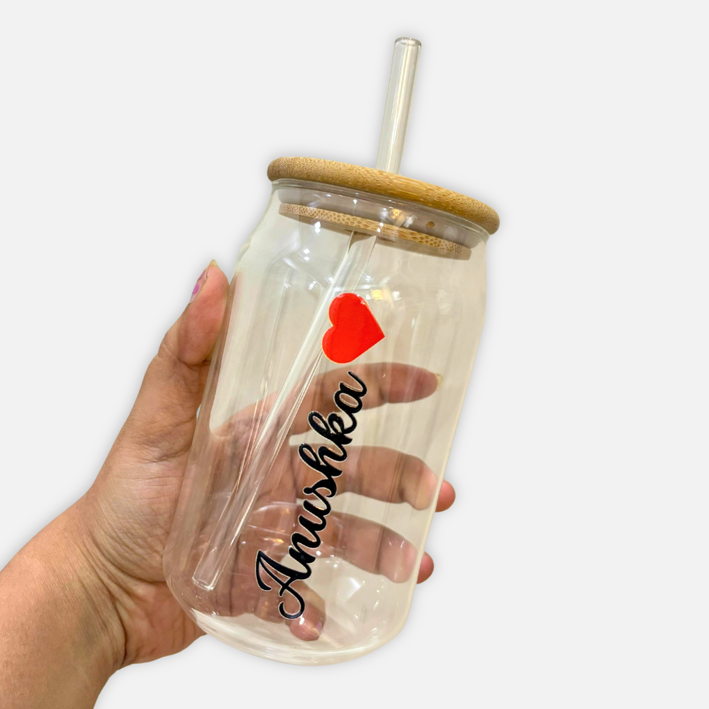 Personalized Glass Tumbler