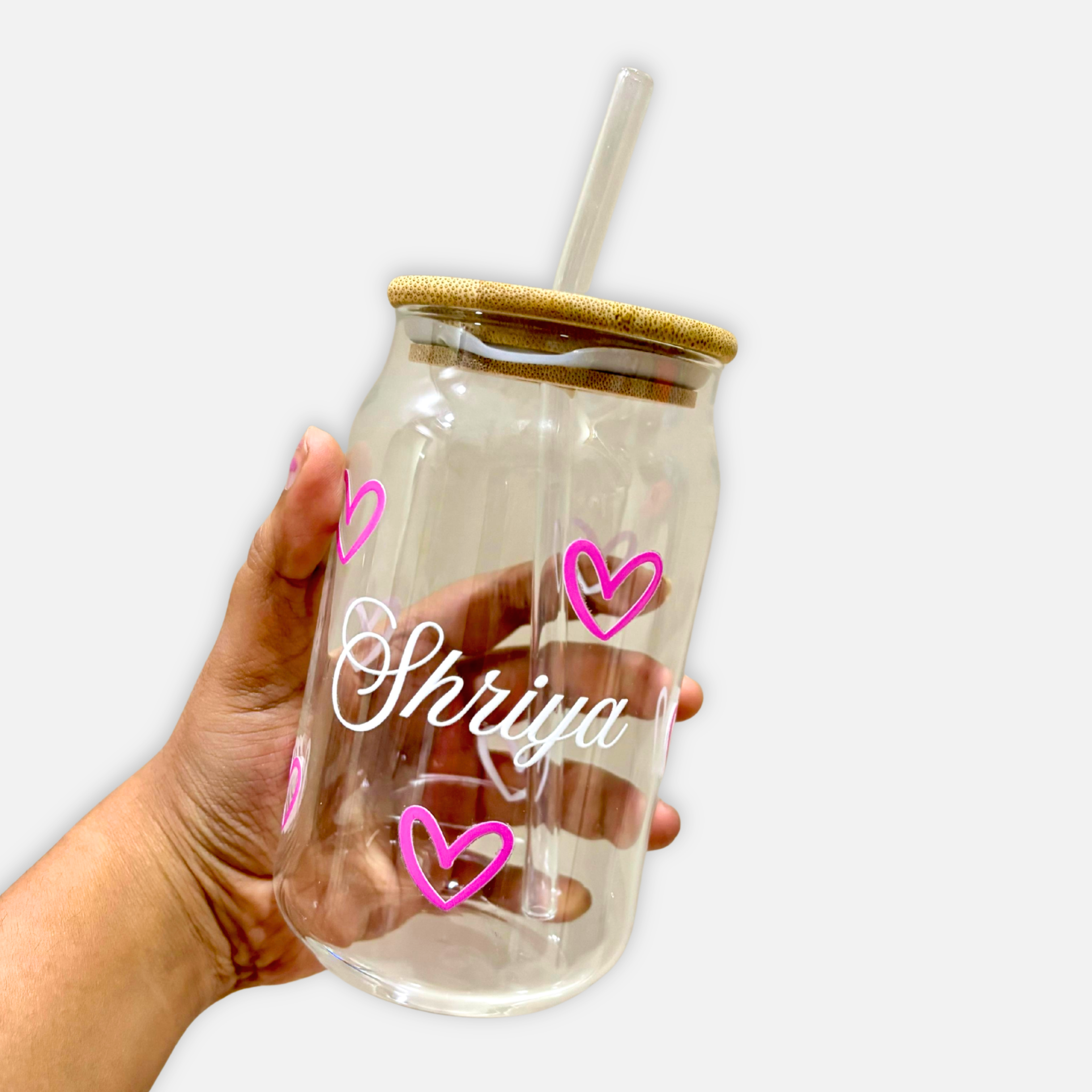 Personalized Glass Tumbler