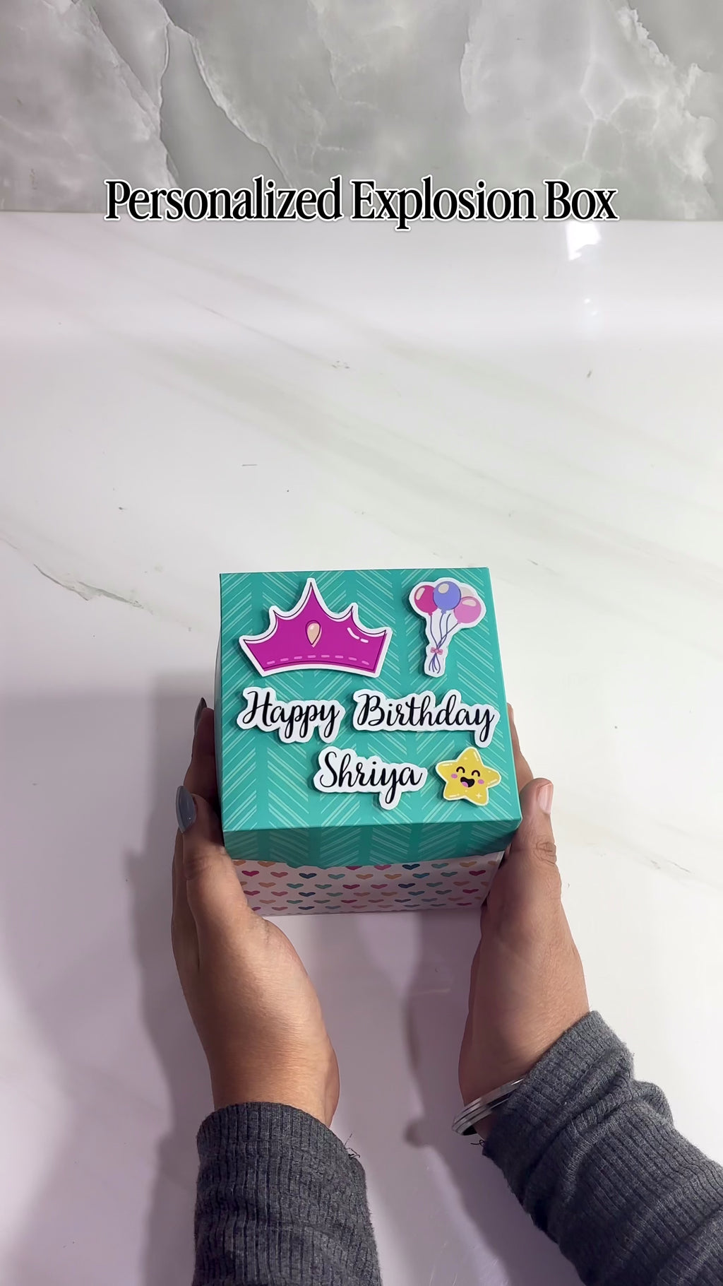 Personalized Explosion Box