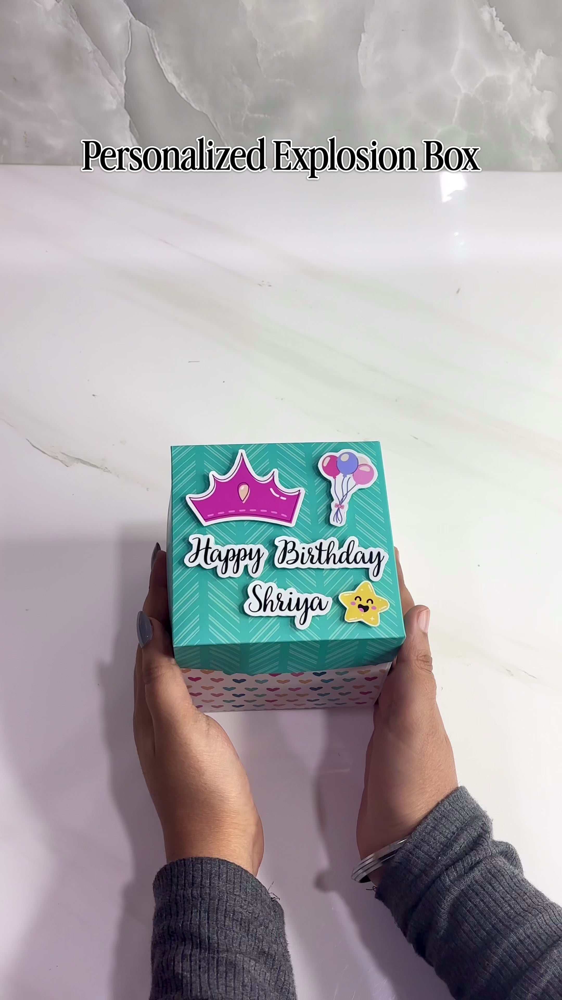 Personalized Explosion Box